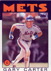 1986 Topps Baseball Cards      170     Gary Carter